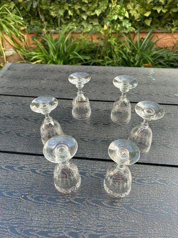 Baccarat, St. Louis - Drinkservies voor 6 (6) - Kristal -