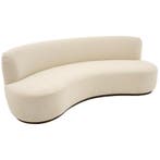 Flamant Bank Rihanna Beige - 3-Zitszetel - Nieuw in, Verzenden, Nieuw, Minder dan 150 cm, 150 cm of meer