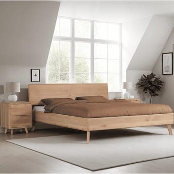 Van Os Bessi Houten Bed - 160 x 220, Nieuw