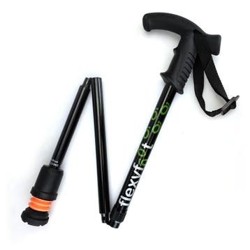 Flexyfoot Wandelstok met Derby handvat - opvouwbaar, Verzenden, Nieuw