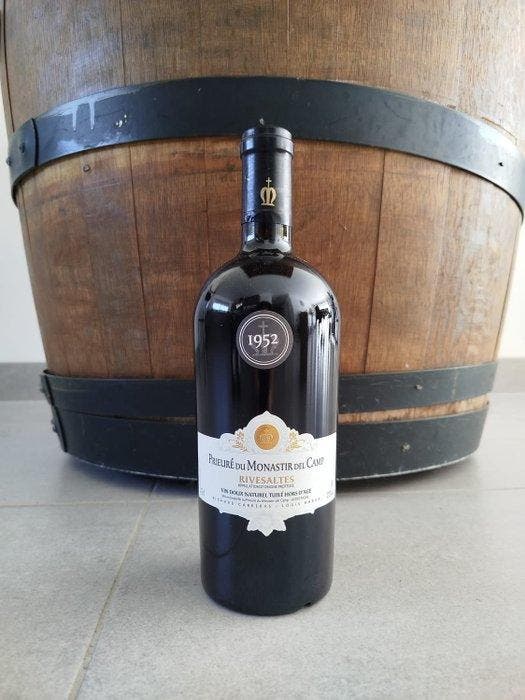 1952 Château Prieuré du Monastir Del Camp - Rivesaltes - 3, Collections, Vins