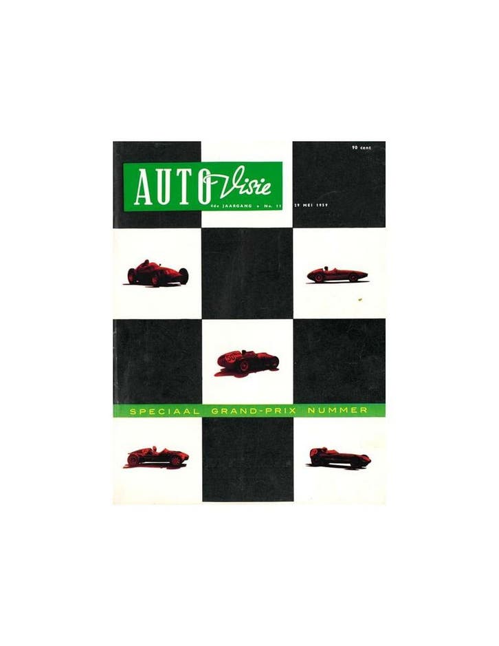 1959 AUTOVISIE MAGAZINE 11 NEDERLANDS, Boeken, Auto's | Folders en Tijdschriften