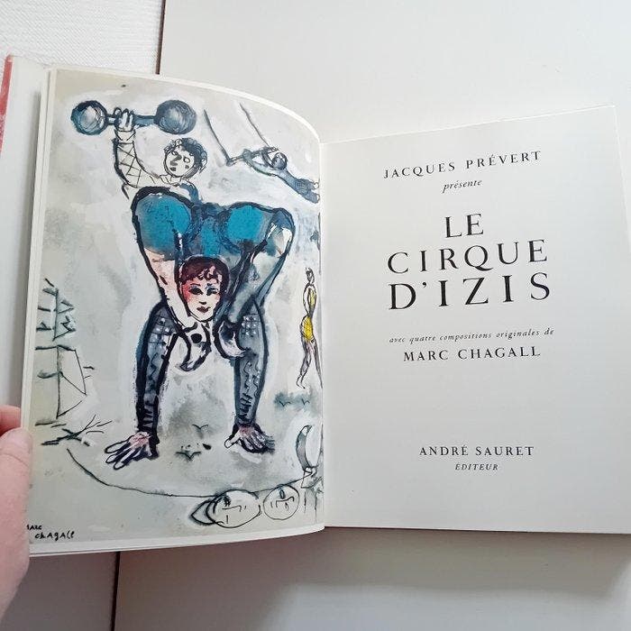 présenté par Jacques Prévert avec 4 compositions originales, Antiquités & Art, Antiquités | Livres & Manuscrits