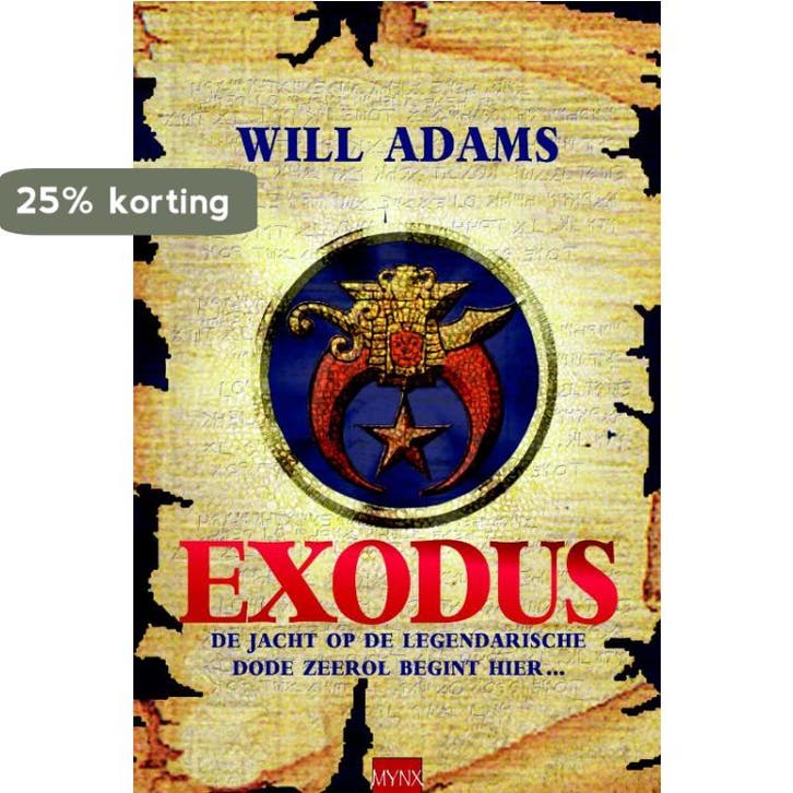 Exodus 9789089681454 Will Adams, Boeken, Thrillers, Zo goed als nieuw, Verzenden