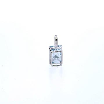 Sans prix de réserve - Pendentif - 14 carats Or blanc -