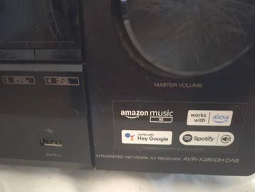 Denon - AVR-X2800H / 7.2-kanaals 8K Ultra HD AV Solid state, Nieuw