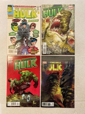 Incredible Hulk 25 comics from 1986 to 2018! High Grade! -