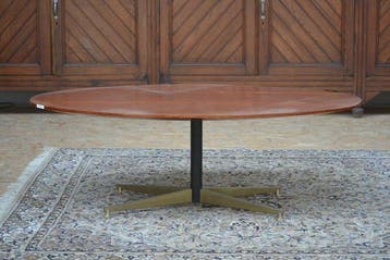 Table basse - Bois, Métal, Bronze - Table basse Café/Fumé