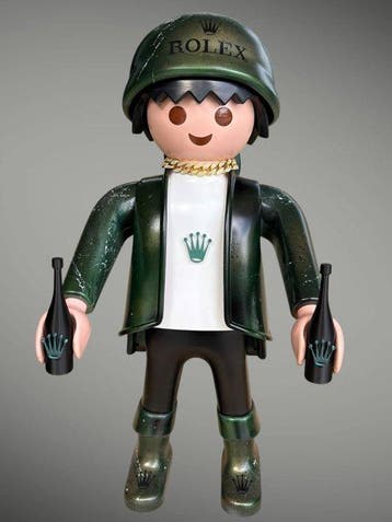 Artiluxx - XXL playmobil Rolex champagne shower
