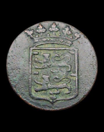 Nederlands-Indië. 1/2 Duit VOC West Friesland 1770 Ref:, Postzegels en Munten
