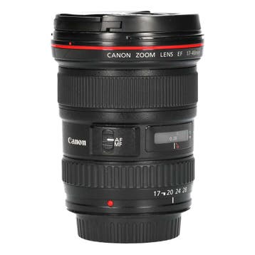 Canon EF 17-40mm f/4L USM met garantie, Ophalen of Verzenden, Gebruikt