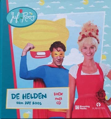 Juf Roos - De Helden van Juf Roos - Boek - CD - Hardcover, Boeken, Verzenden, Gelezen, Blooming Media
