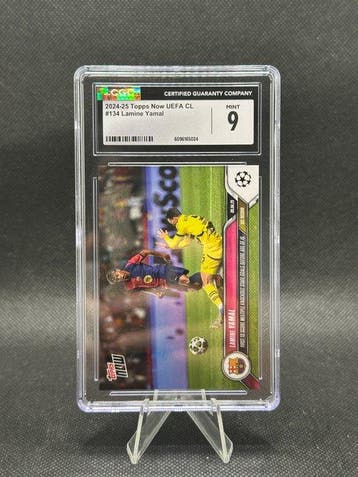 2024/25 Topps 2024-25 Topps Now UEFA CL Lamine Yamal #134 -, Verzamelen, Nieuw