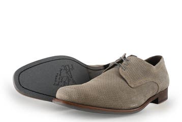 Floris van Bommel Veterschoenen in maat 44 Bruin, Bruin, Verzenden, Floris van Bommel, Zo goed als nieuw