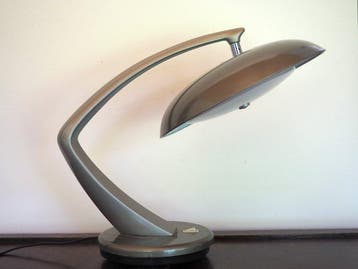 Fase - Luis Perez de la Oliva - Tafellamp - Boomerang 64 -, Antiek en Kunst