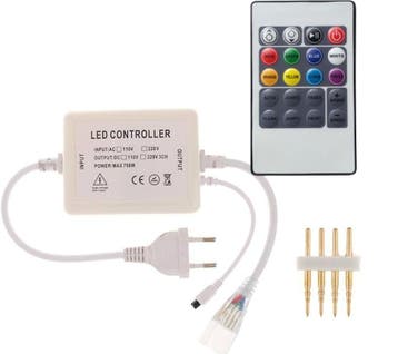 IR 20Knops Afstandsbediening voor RGB LED strip 220V, Verzenden, Nieuw