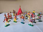 Timpo en anderen - Speelgoed Cowboys en Indianen, Timpo en