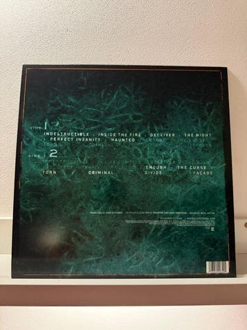 Disturbed - Indestructible - Nu Metal - Disque vinyle -