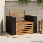 vidaXL Buiten Midden Sofa Naturel, Verzenden, Nieuw