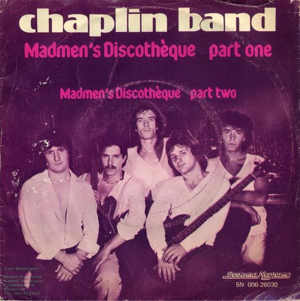 The Chaplin Band - Madmens Discothèque Part One, CD & DVD, Vinyles | Pop, Envoi