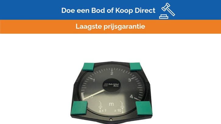 Bieden: Radio Zeeland SIGMA 120R MTR Echo Depth, Sports nautiques & Bateaux, Instruments de navigation & Électronique maritime