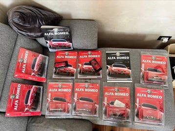 Fabbri Editori 1:43 - Model sportwagen (30) - Alfa Romeo, Hobby en Vrije tijd, Nieuw