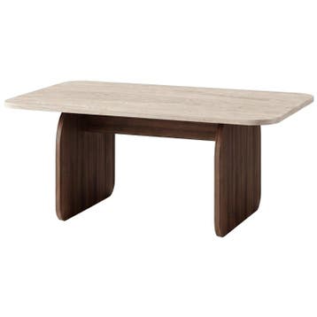Evila Modern Coffee Table, 100 Cm X 60 Cm X 42 Cm,, Verzenden, Nieuw, 100 tot 150 cm, Scandinavisch