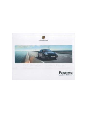 2014 PORSCHE PANAMERA GARANTIE & ONDERHOUD ENGELS, Ophalen of Verzenden