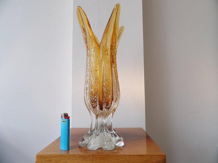 Mstisov - František Zemek - Vaas - Glas, Antiek en Kunst, Antiek | Glaswerk en Kristal