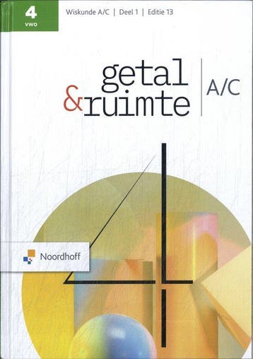 4 vwo wiskunde a/c / Getal & Ruimte / Leerboek 1, Boeken, Verzenden, Gelezen, J.H. Dijkhuis