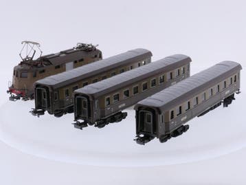 Schaal H0 Märklin 3035 en 4036 trein set elektische locom.., Ophalen of Verzenden, Locomotief