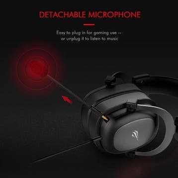 Draadloze Gaming Koptelefoon met Omnidirectionele Mic - Voor, Verzenden, Nieuw