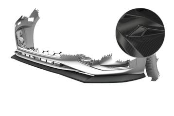 Cup spoilerlip voor Audi A5 F5 Sportback CSL929-C, Verzenden, Nieuw