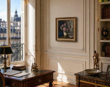 Escuela Realista Europea (XX) - Rosas Rosas, Antiek en Kunst