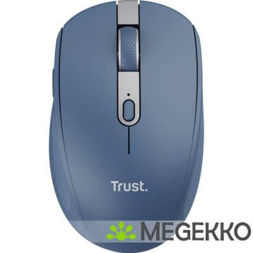 Trust Ozaa Compact Draadloze Blauwe Muis, Verzenden, Nieuw