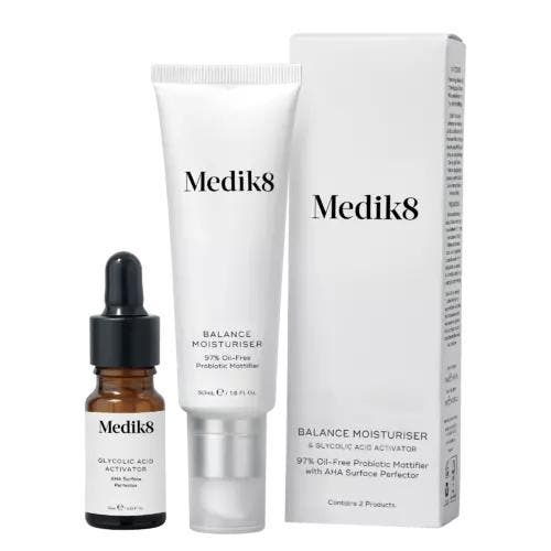 Medik8 Balance Moisturiser &amp; Glycolic Acid Activator, Bijoux, Sacs & Beauté, Beauté | Soins du visage, Envoi