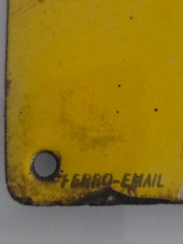 Ferro-Email - C. Robert Dold - Centre de table - Émail -