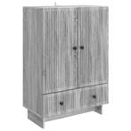 vidaXL Dressoir Grijze Sonoma 66 x 34,5 x 95 cm, Verzenden, Nieuw