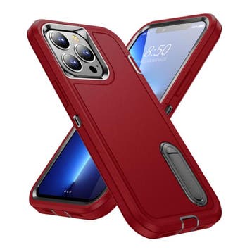 iPhone 13 Mini Armor Hoesje met Kickstand - Shockproof Cover, Verzenden, Nieuw