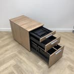 ladeblok vv 3 lades (hxbxd) 60x43x77 cm, havanna - grijs, Huis en Inrichting, Kasten | Overige, Gebruikt