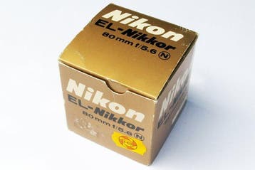 Nikon EL-Nikkor 80mm f/5.6 Vergroterlens