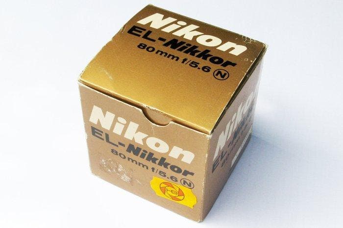 Nikon EL-Nikkor 80mm f/5.6 Vergroterlens, Verzamelen, Foto-apparatuur en Filmapparatuur