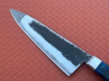 Custom Hand-Forged Premium Chefs Knife - Tafelmes - Staal,