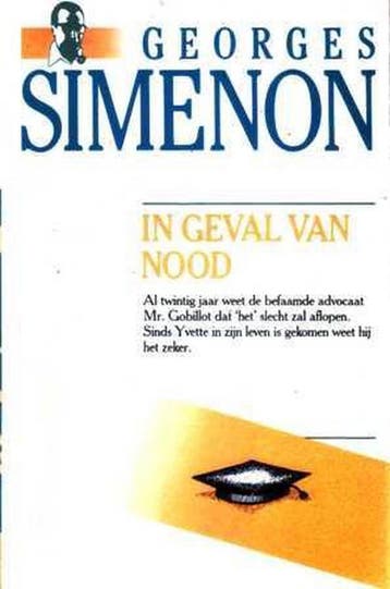 In geval van nood / Georges Simenon / 9 9789022977767, Verzenden, Georges Simenon