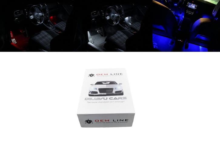 LED Verlichting Voetenruimte voor VW Golf 7 GTI GTD GTE R20, Autos : Divers, Tuning & Styling, Enlèvement ou Envoi