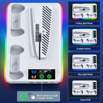 RGB Koeling Standaard met Controller Oplaadstation voor, Verzenden, Nieuw