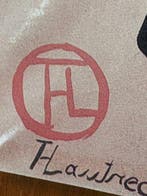 Henri de Toulouse Lautrec - Aristide Bruant in his cabaret -