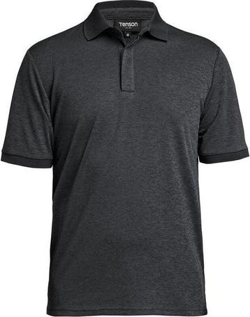 2dekans | Tenson TXlite Melange Polo 465018060 - Zwart - 3XL, Ophalen of Verzenden, Nieuw