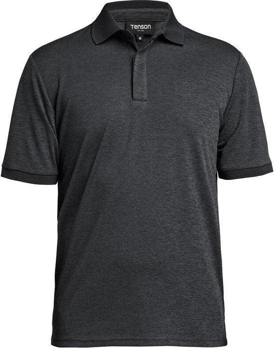 2dekans | Tenson TXlite Melange Polo 465018060 - Zwart - 3XL, Vêtements | Hommes, Polos, Enlèvement ou Envoi