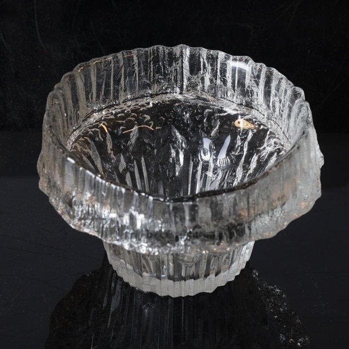 iittala - Tapio Wirkkala - Kom - Stellaria 18 cm - Kristal, Antiek en Kunst, Antiek | Meubels | Stoelen en Sofa's